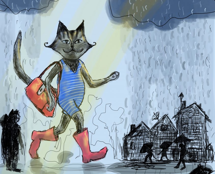Lisbeth van Lintel blue cat